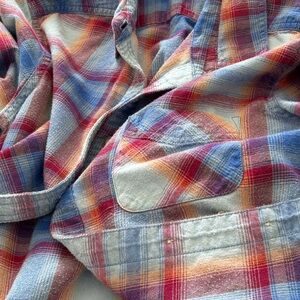 100% Plaid Flannel Shirt